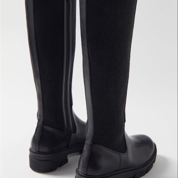 NEW Urban Outfitters Becky Riding Boots BLACK 38 - in its original box. - Picture 2 of 5